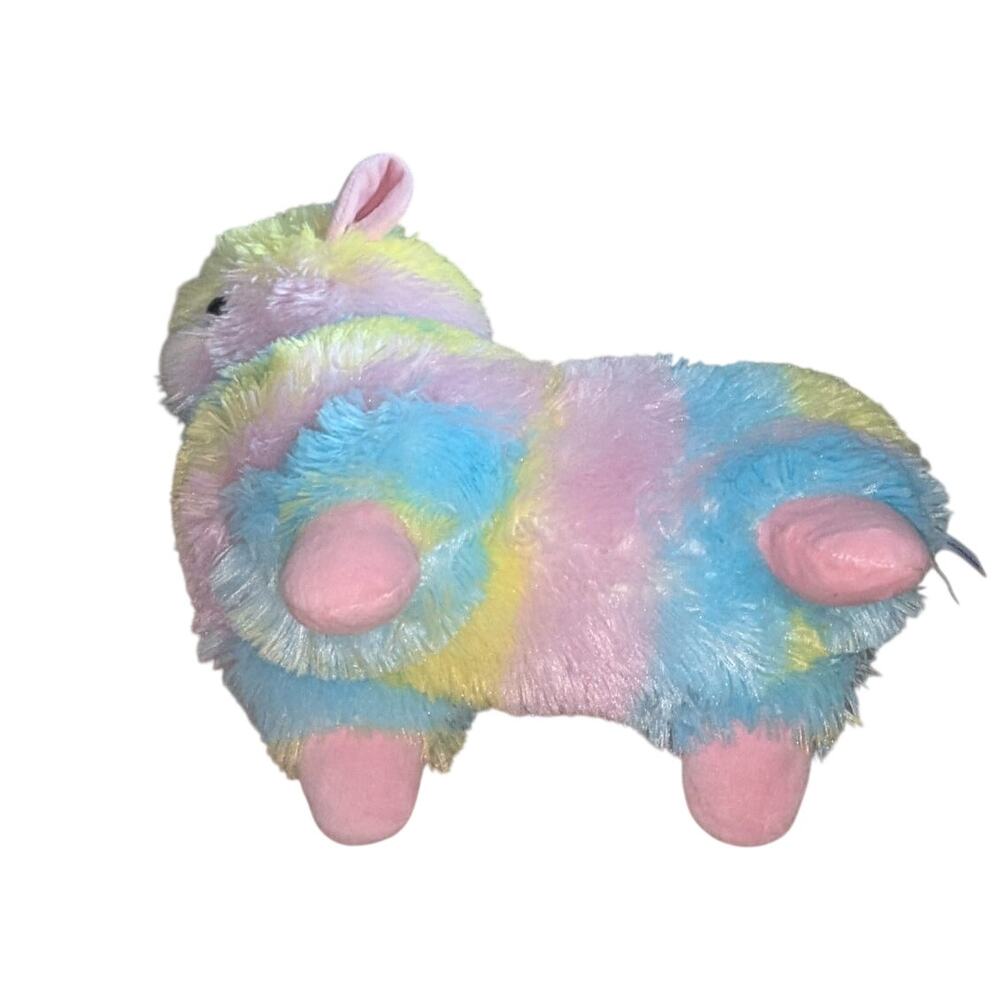 Amuse Alpacasso Rainbow Alpaca Plush Stuffed Animal Stuffy 12 inches - Picture 4 of 7